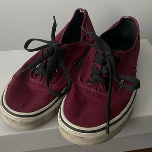Dark Red Men’s Vans